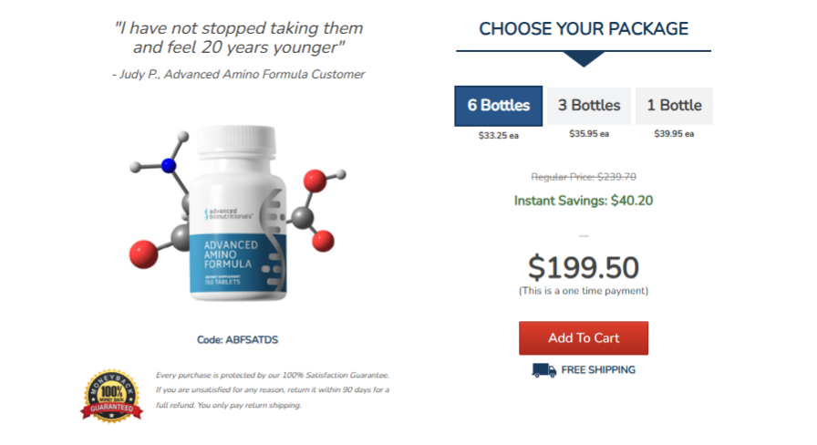 Advanced Amino Formula™